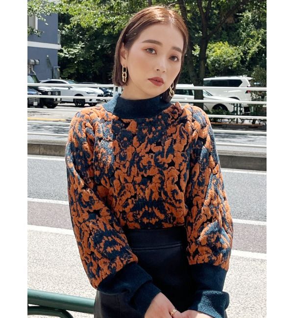 MURUA「パターンジャガードニット」|ニット・セーター|