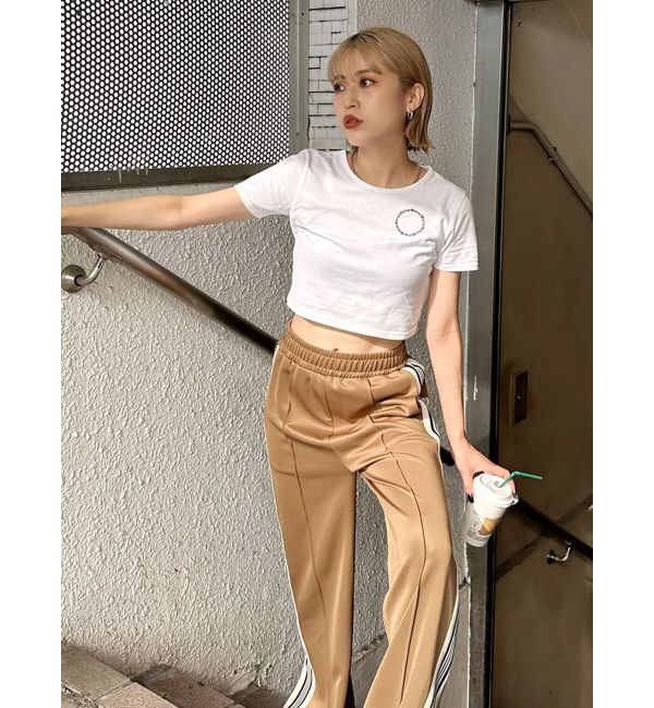 MURUA「サークルロゴクロップトTシャツ」|Tシャツ・カットソー|