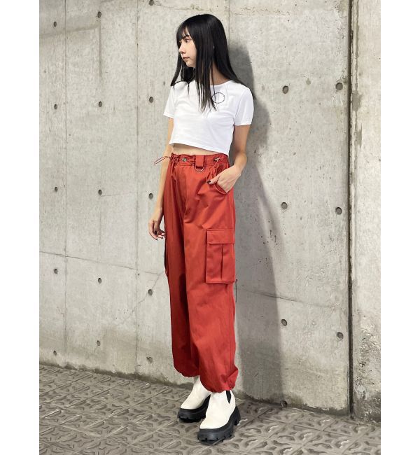 MURUA「サークルロゴクロップトTシャツ」|Tシャツ・カットソー|