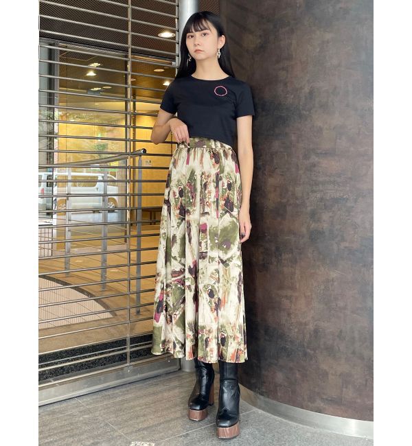 MURUA「サークルロゴクロップトTシャツ」|Tシャツ・カットソー|