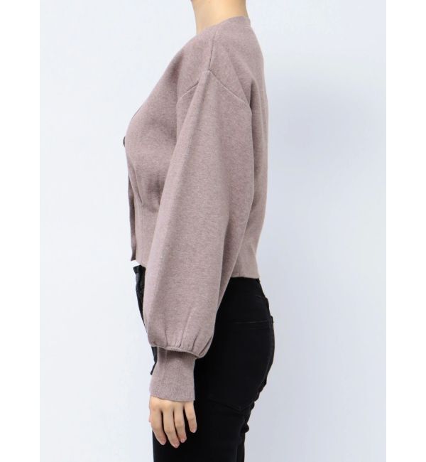 MURUA「タックヘムカーデ&times;キャミセット」|カーディガン|