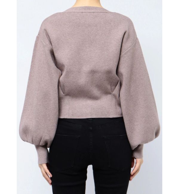 MURUA「タックヘムカーデ&times;キャミセット」|カーディガン|