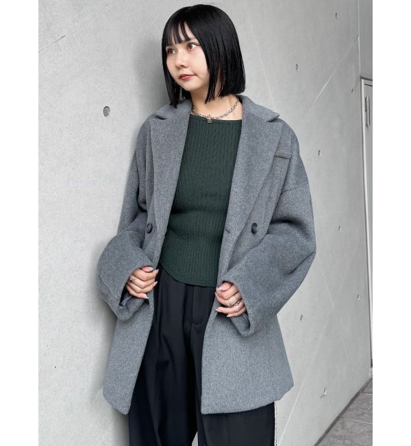 MURUA「ウール混オーバーテーラードジャケット」|テーラードジャケット|