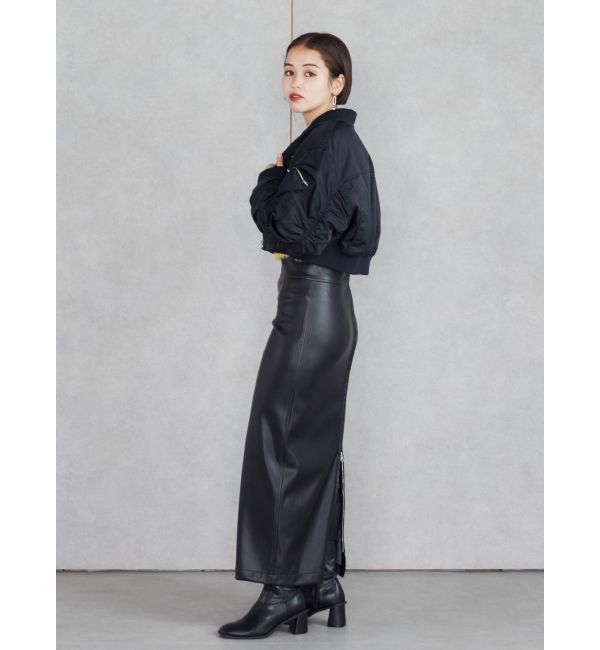 MURUA「3DポケットショートMA-1」|ブルゾン・スタジャン|