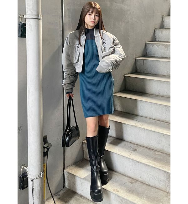 MURUA「3DポケットショートMA-1」|ブルゾン・スタジャン|