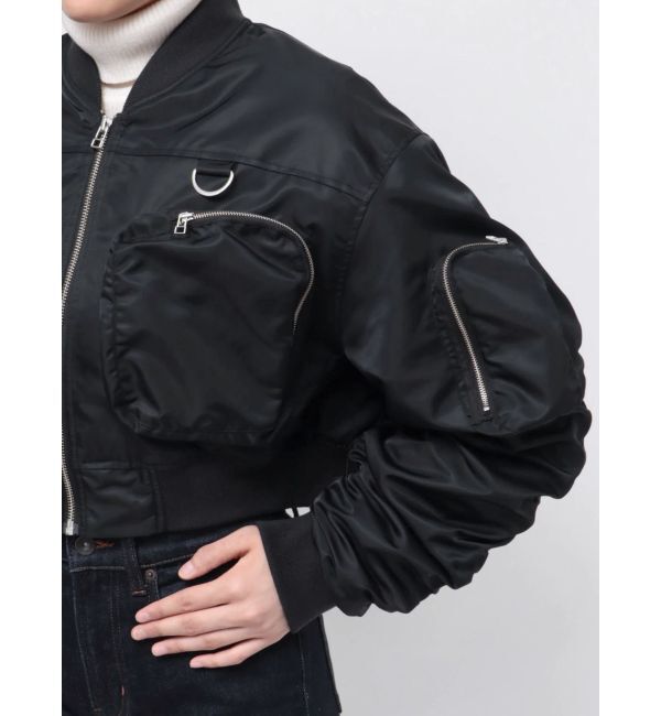 MURUA「3DポケットショートMA-1」|ブルゾン・スタジャン|