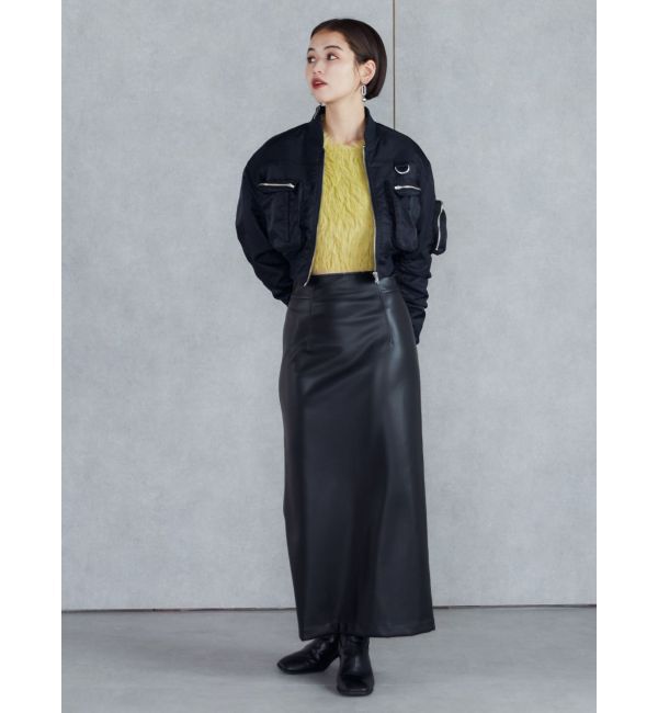 MURUA「3DポケットショートMA-1」|ブルゾン・スタジャン|