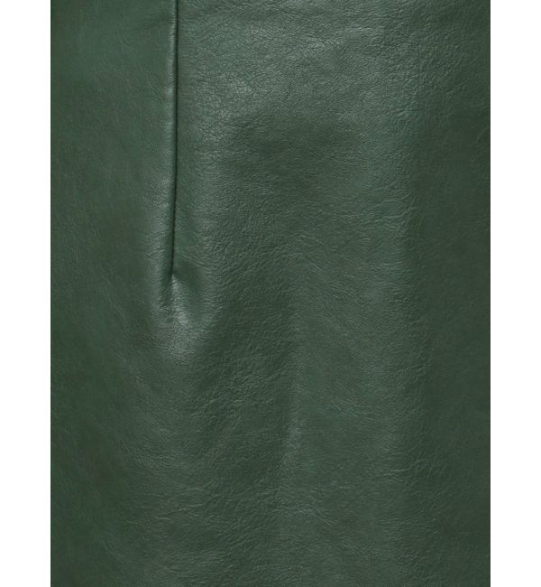 MURUA「フェイクレザーミニジャンスカ」|ワンピース|