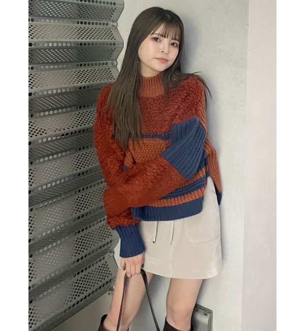 MURUA「フェイクヌバックミニスカート」|スカート|