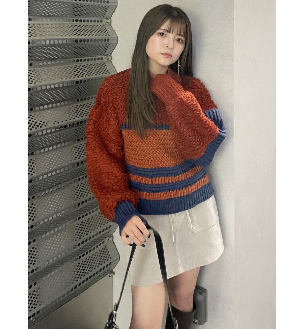 MURUA「フェイクヌバックミニスカート」|スカート|