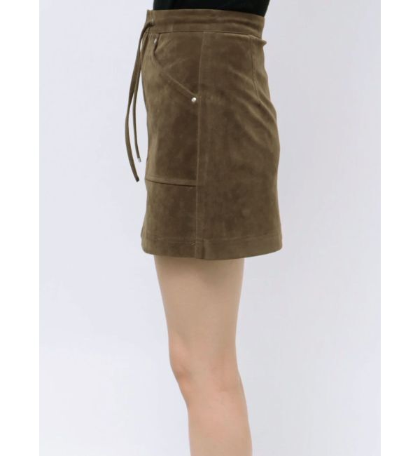 MURUA「フェイクヌバックミニスカート」|スカート|