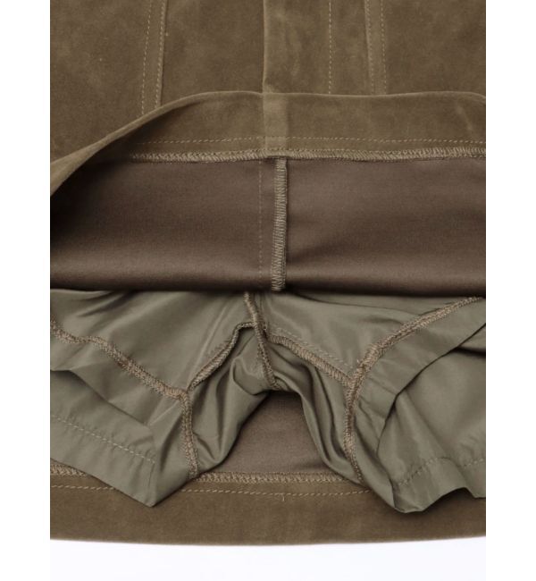 MURUA「フェイクヌバックミニスカート」|スカート|