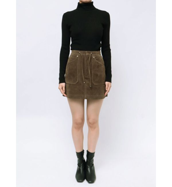 MURUA「フェイクヌバックミニスカート」|スカート|