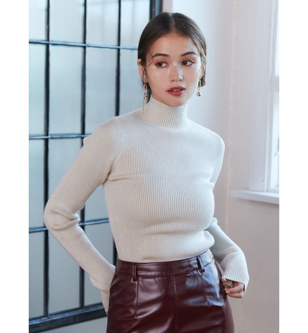 MURUA「バイカラーラメニット」|ニット・セーター|