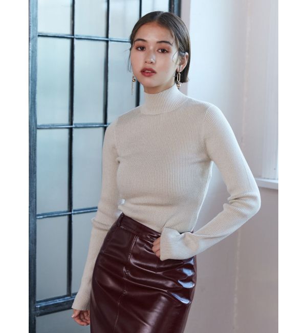 MURUA「バイカラーラメニット」|ニット・セーター|