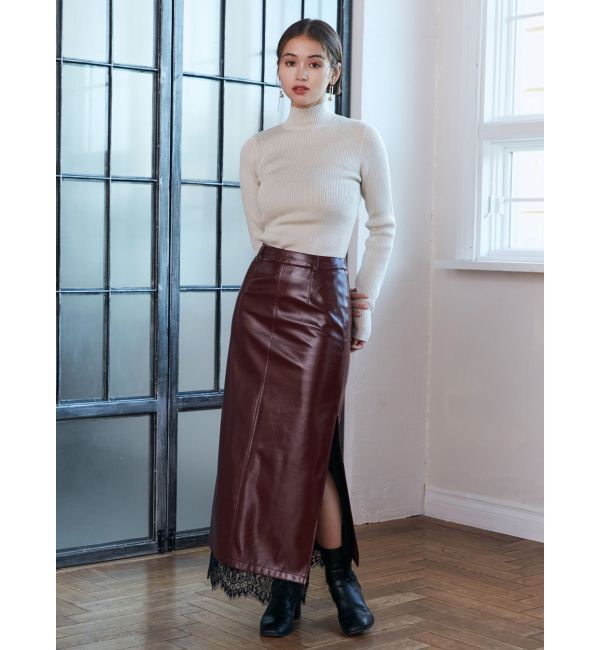 MURUA「バイカラーラメニット」|ニット・セーター|