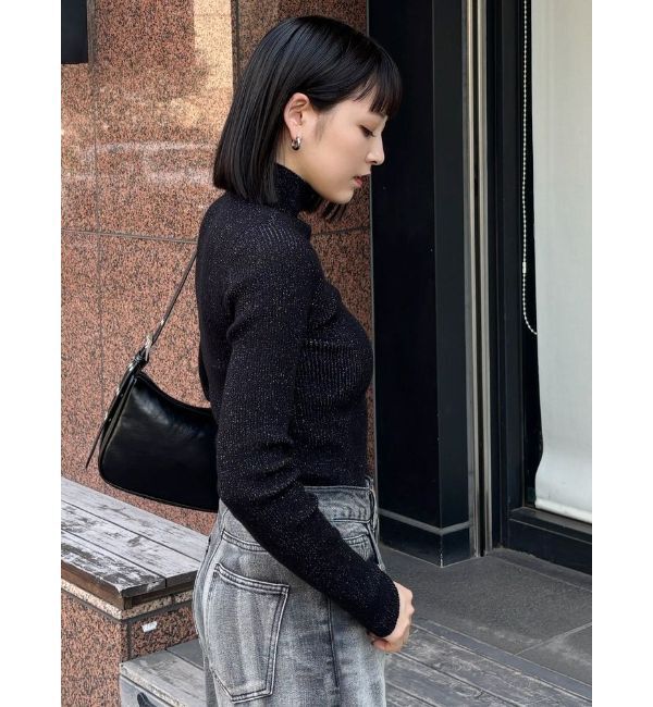 MURUA「バイカラーラメニット」|ニット・セーター|