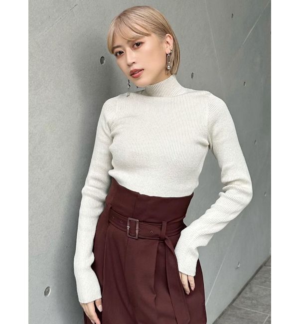 MURUA「バイカラーラメニット」|ニット・セーター|