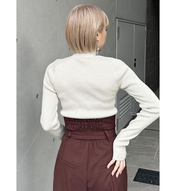 MURUA「バイカラーラメニット」|ニット・セーター|