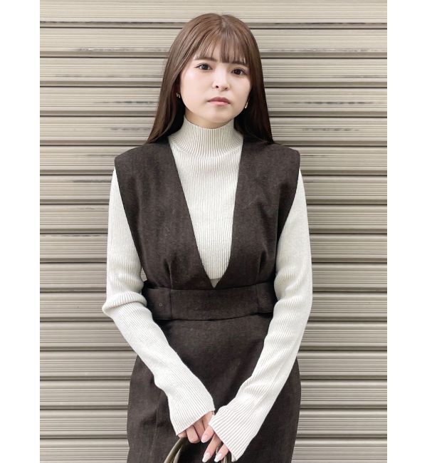 MURUA「バイカラーラメニット」|ニット・セーター|