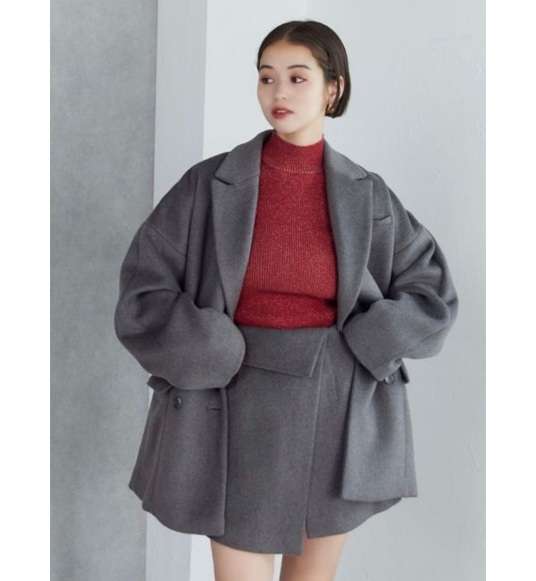 MURUA「バイカラーラメニット」|ニット・セーター|