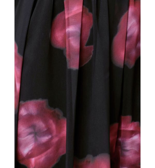 MURUA「ニュアンスフラワープリントスカート」|スカート|