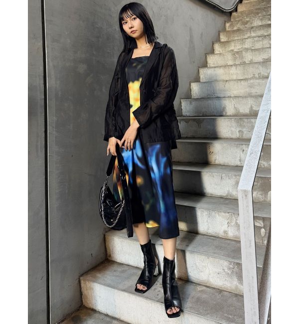 MURUA「シェイドフラワーレイヤードワンピース」|ワンピース|