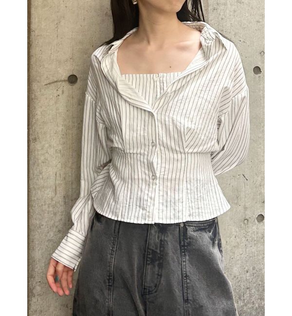 MURUA「マルチウェイシアーシャツ」|シャツ・ブラウス|