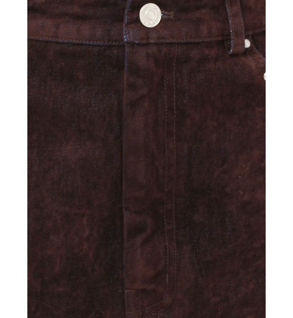 MURUA「フロッキーデニムミニスカート【セット販売対象】」|スカート|