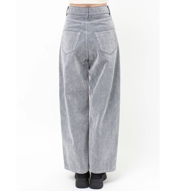 MURUA「フロッキーバレルレッグデニム【セット販売対象】」|デニム|