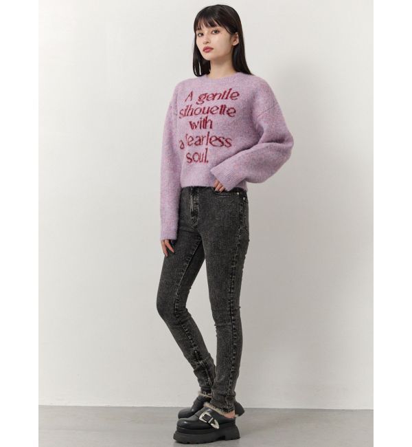 MURUA「ジップヘムスキニーデニム【セットアップ着用可】」|デニム|