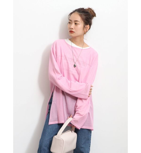 Ungrid「シアールーズスリットニット」|ニット・セーター|