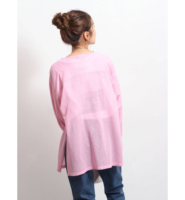 Ungrid「シアールーズスリットニット」|ニット・セーター|