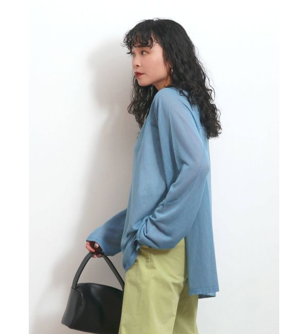 Ungrid「シアールーズスリットニット」|ニット・セーター|