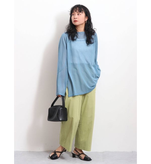 Ungrid「シアールーズスリットニット」|ニット・セーター|