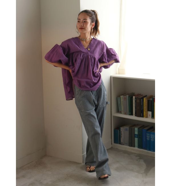 Ungrid「スリーブボリュームブラウス」|シャツ・ブラウス|