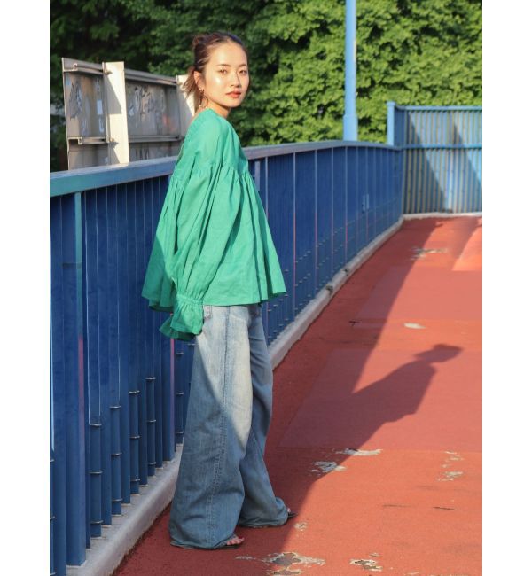 Ungrid「スリーブボリュームブラウス」|シャツ・ブラウス|