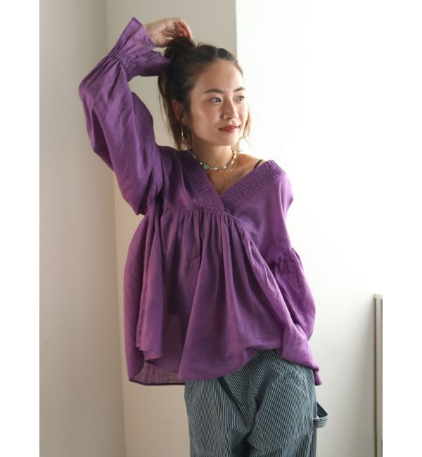 Ungrid「スリーブボリュームブラウス」|シャツ・ブラウス|