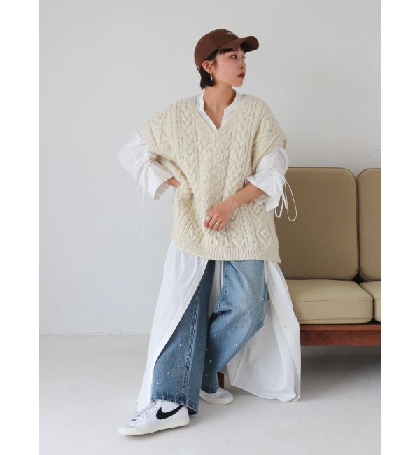 Ungrid「エンブロイダリーロゴキャップ」|キャップ・キャスケット|