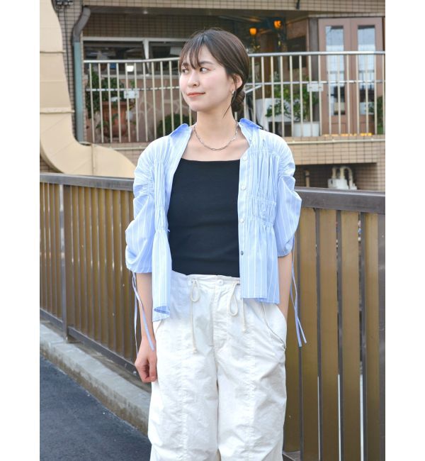 Ungrid「パット付きスクエアキャミソール」|Tシャツ・カットソー|