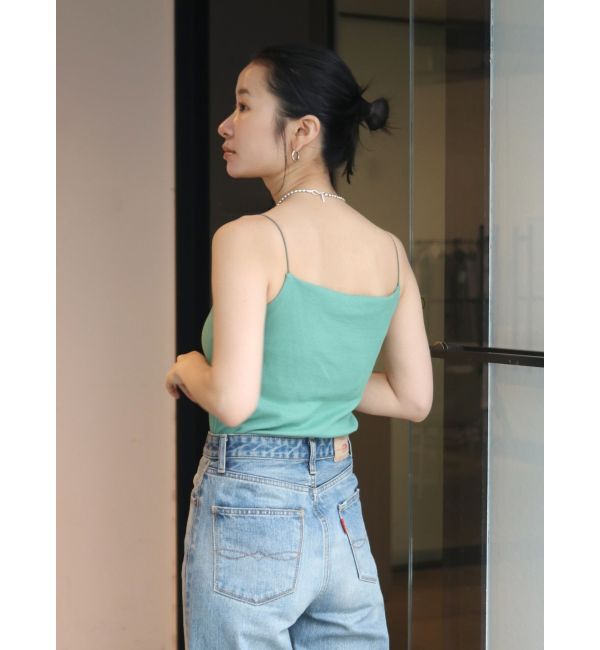 Ungrid「パット付きスクエアキャミソール」|Tシャツ・カットソー|