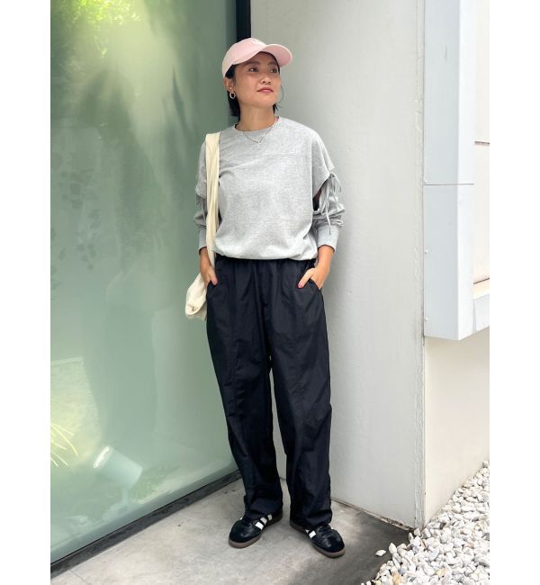 Ungrid「ナイロン混ボリュームラフパンツ」|その他|