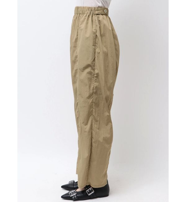 Ungrid「ナイロン混ボリュームラフパンツ」|その他|