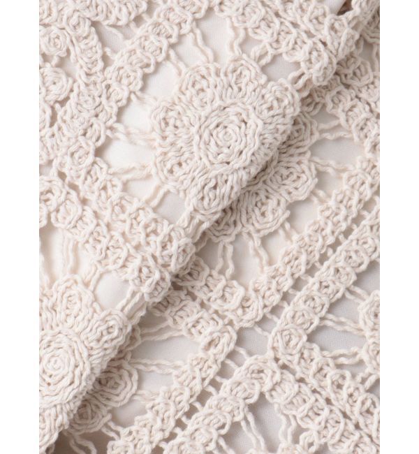 Ungrid「透かし編みレースキャミワンピース」|ワンピース|