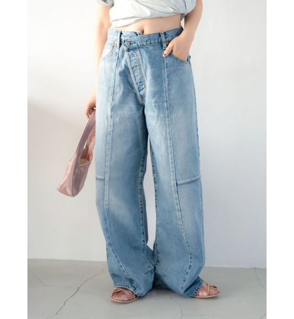 Ungrid「カーブデザインデニム」|デニム|