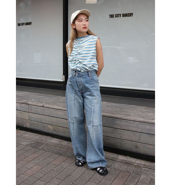 Ungrid「カーブデザインデニム」|デニム|