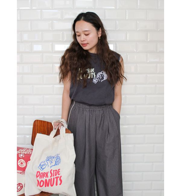 Ungrid「PARK SIDE DONUTS別注トートバッグ」|トートバッグ|