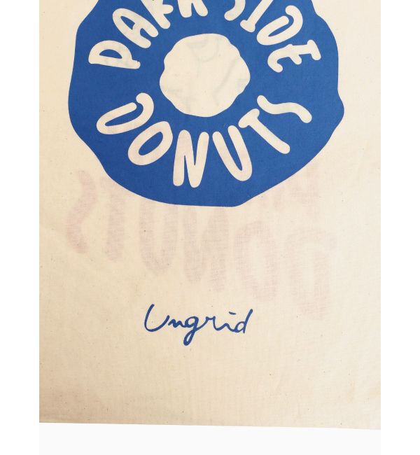 Ungrid「PARK SIDE DONUTS別注トートバッグ」|トートバッグ|