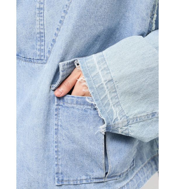 Ungrid「フードデザインルーズトップス」|シャツ・ブラウス|