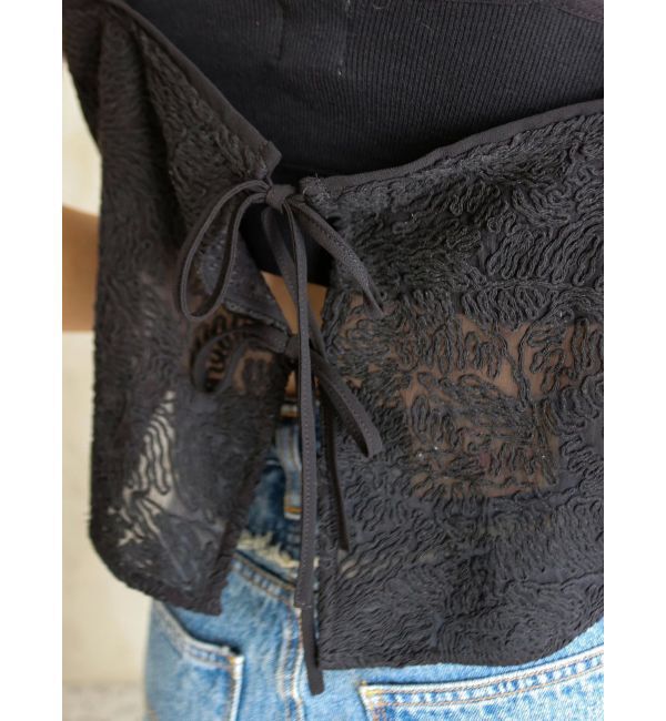 Ungrid「テープ刺繍キャミソール」|キャミソール|